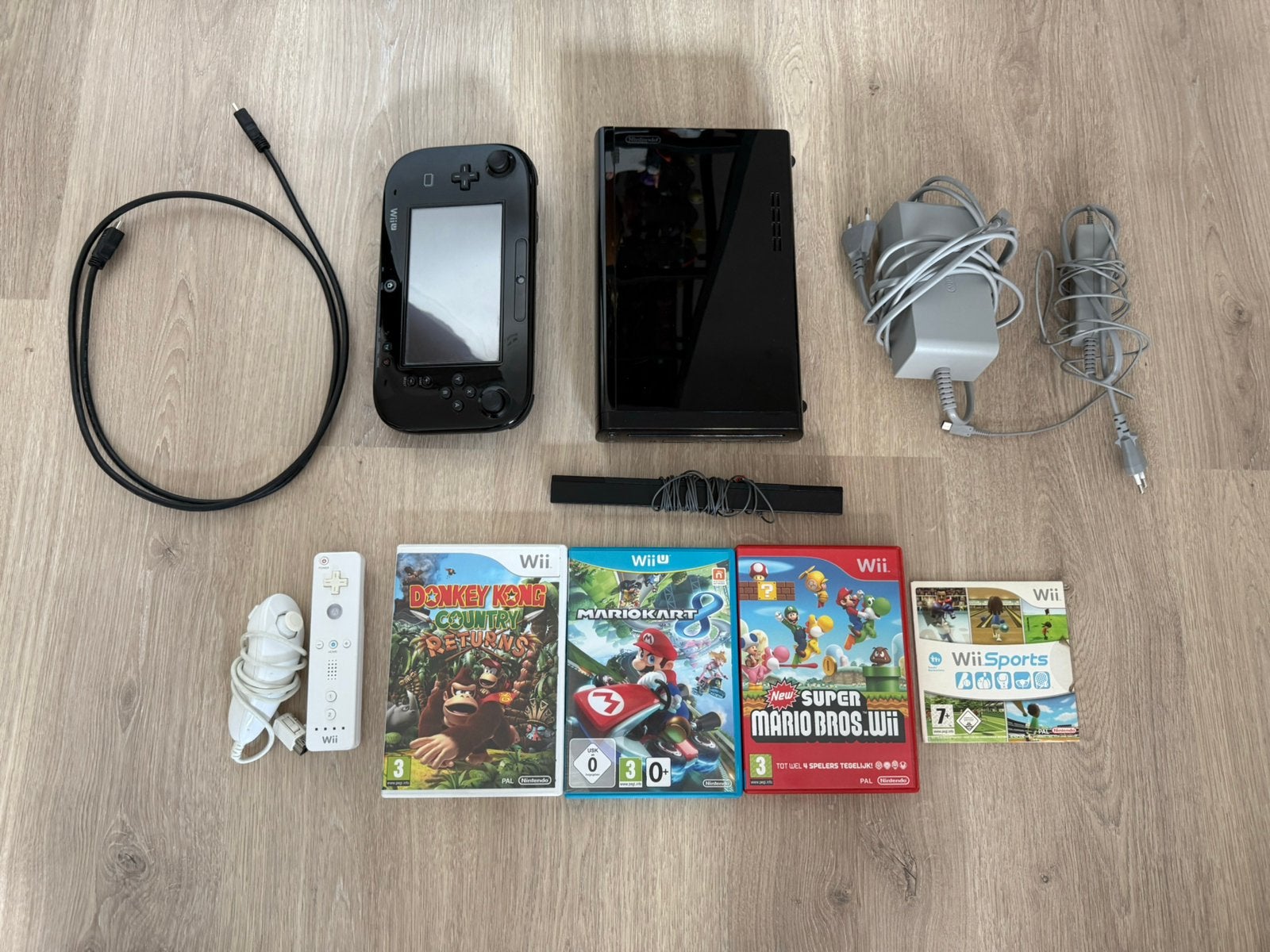 Nintendo Wii U set!, Spelcomputers en Games, Spelcomputers | Nintendo Wii U, Ophalen of Verzenden, Zo goed als nieuw, Met 1 controller