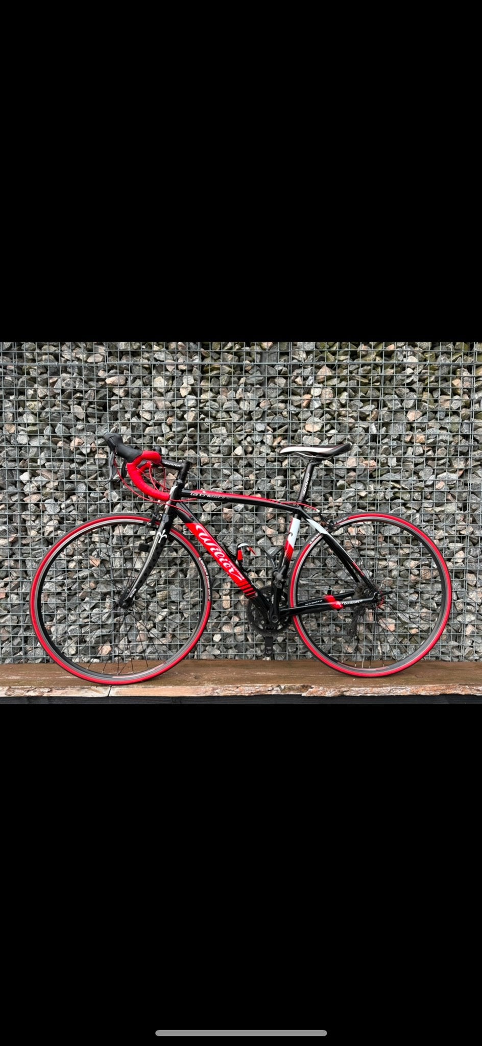 Wilier Racefiets - Zwart/Rood - Topconditie, 28 inch, Gebruikt, Aluminium, Meer dan 20 versnellingen