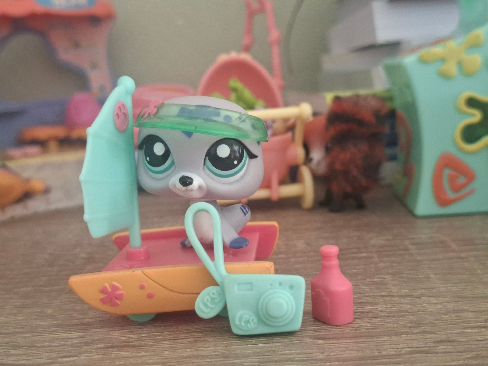 Authentieke Littlest Pet Shop (LPS) zeehond #1842 – compleet, Verzamelen, Poppetjes en Figuurtjes, Ophalen of Verzenden, Gebruikt