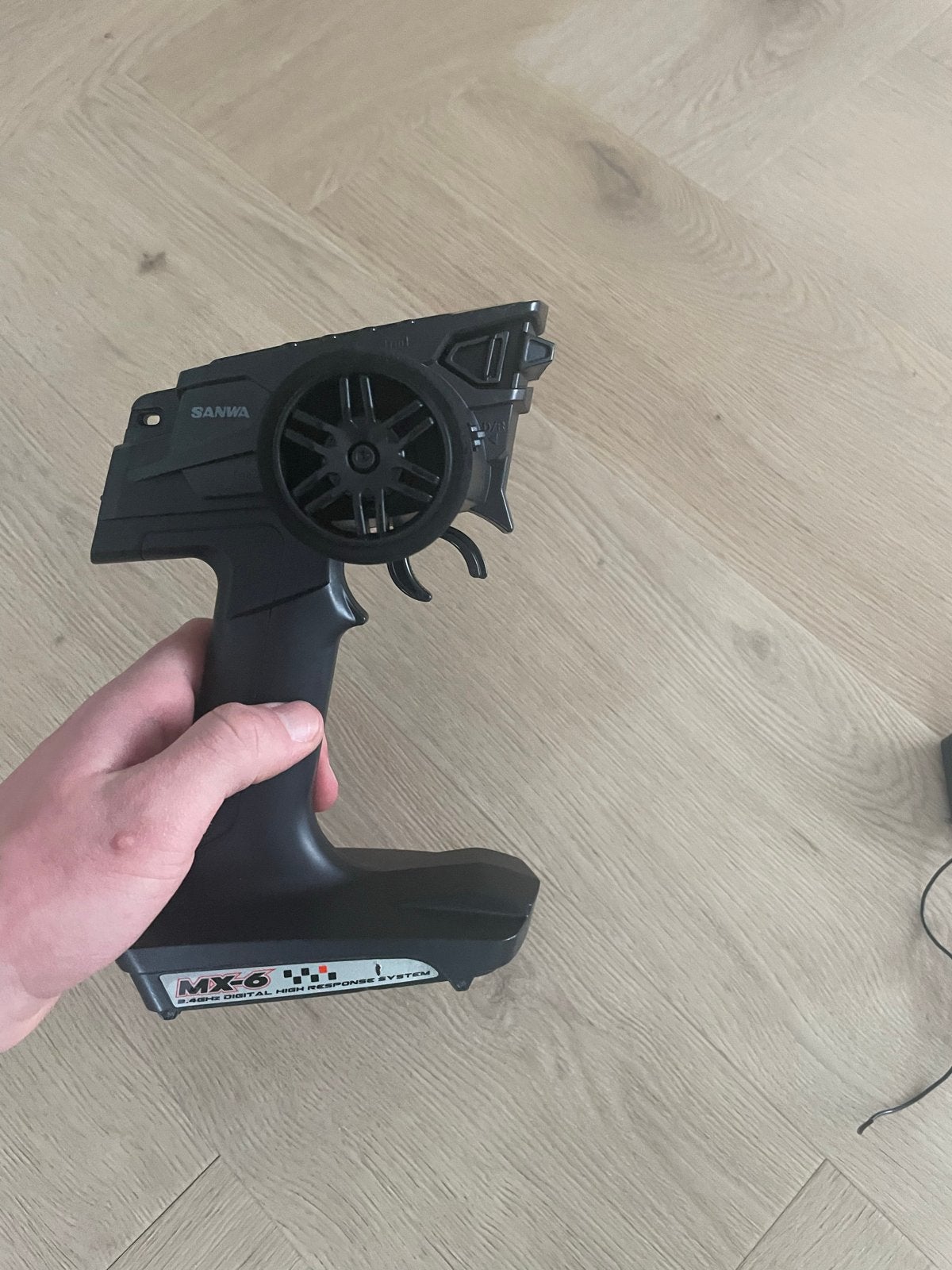 Sanwa MX-6 zenderset met ontvanger, Ophalen of Verzenden, Zo goed als nieuw, Onderdeel