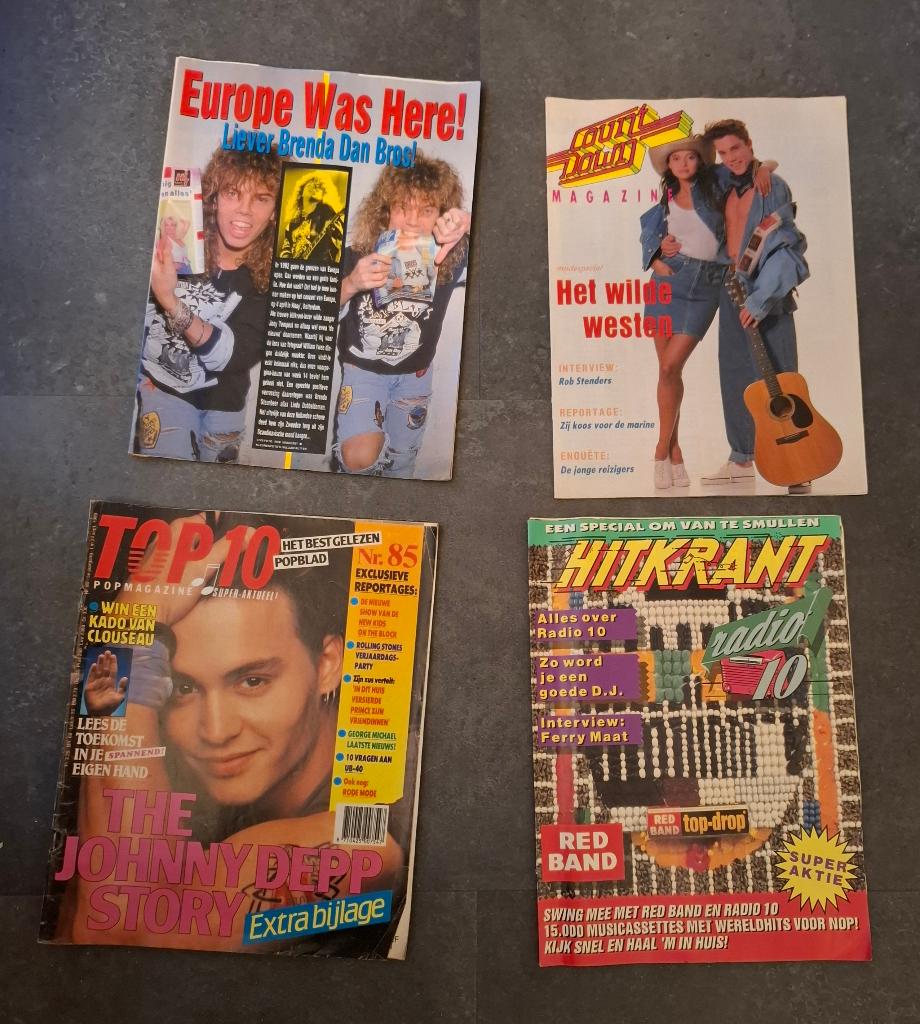 Popbladen, Ophalen of Verzenden, Gelezen, Muziek, Film of Tv
