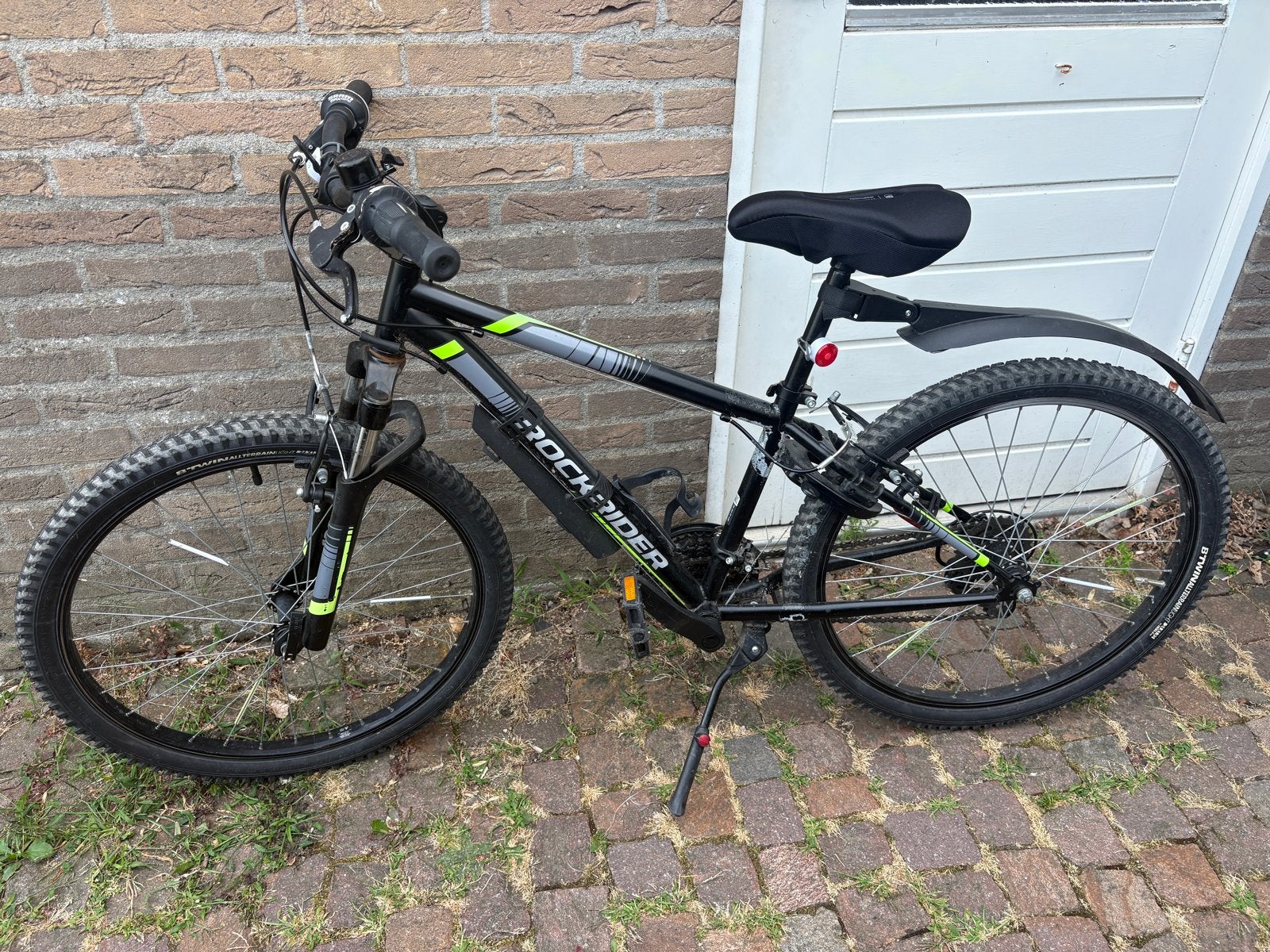 Rockrider Mountainbike 24 inch - 5 versnellingen, verende vo, Minder dan 45 cm, Ophalen, Gebruikt, Overige merken