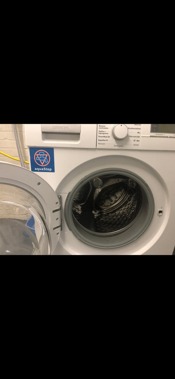 Siemens Wasmachine en wasdroger, Ophalen of Verzenden, Gebruikt