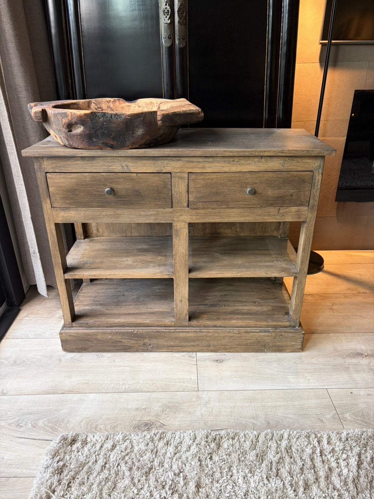 Oud houten dressoir!, Ophalen, 50 tot 100 cm, Zo goed als nieuw, 25 tot 50 cm