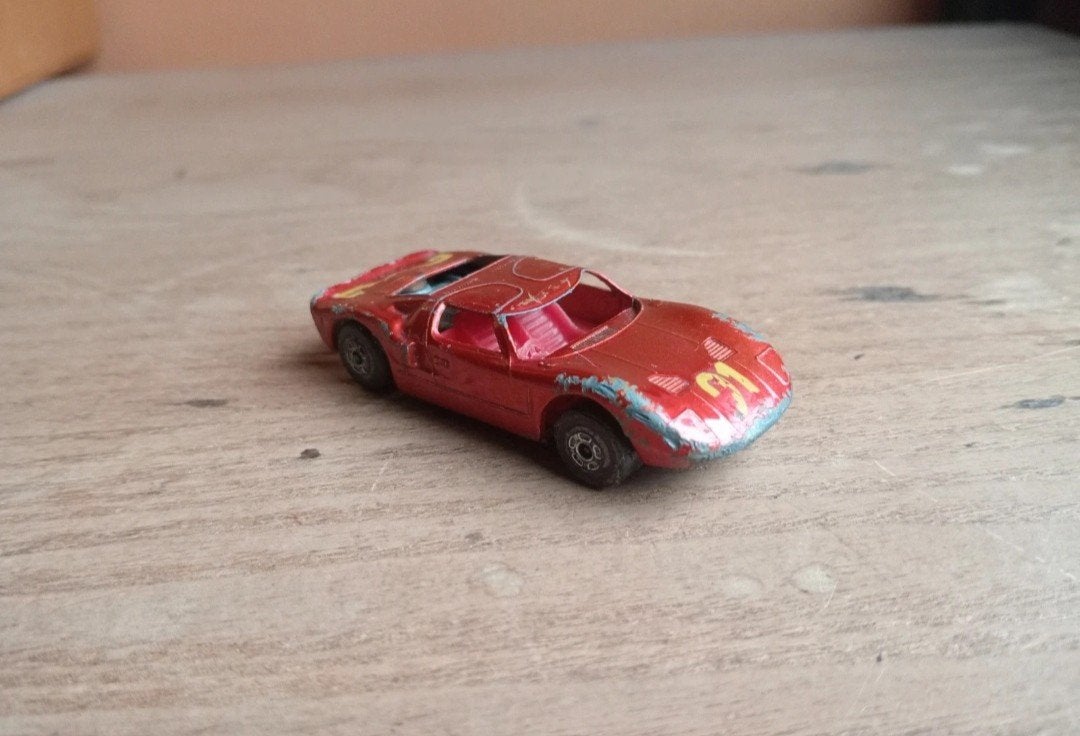 Matchbox 41 ford gt, Ophalen of Verzenden, Gebruikt