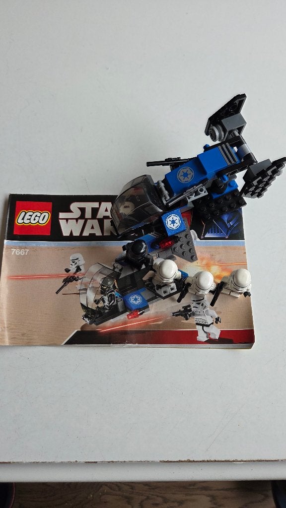 Lego Star Wars Set 7667 Imperial Dropship, Compleet, Star Wars, Lego, Ophalen of Verzenden