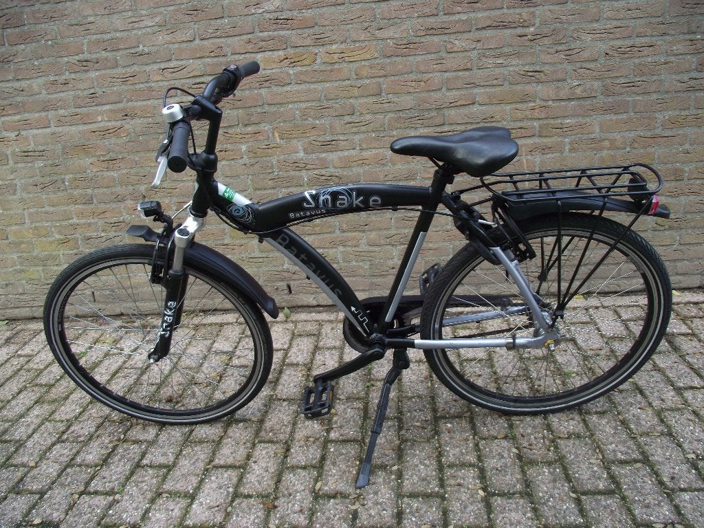 26 inch jongensfiets batavus snake 3 nexus versn + vering, Velgrem, Batavus, Zo goed als nieuw, Handrem