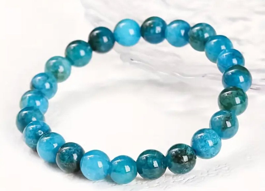 Armbanden in blauw tinten, Ophalen of Verzenden, Nieuw, Blauw, Elastiek