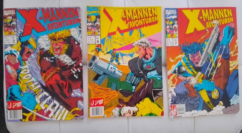 De X-Mannen Avonturen #3, #6, #7, Boeken, Strips | Comics, Gelezen, Marvel Comics, Europa, Ophalen of Verzenden