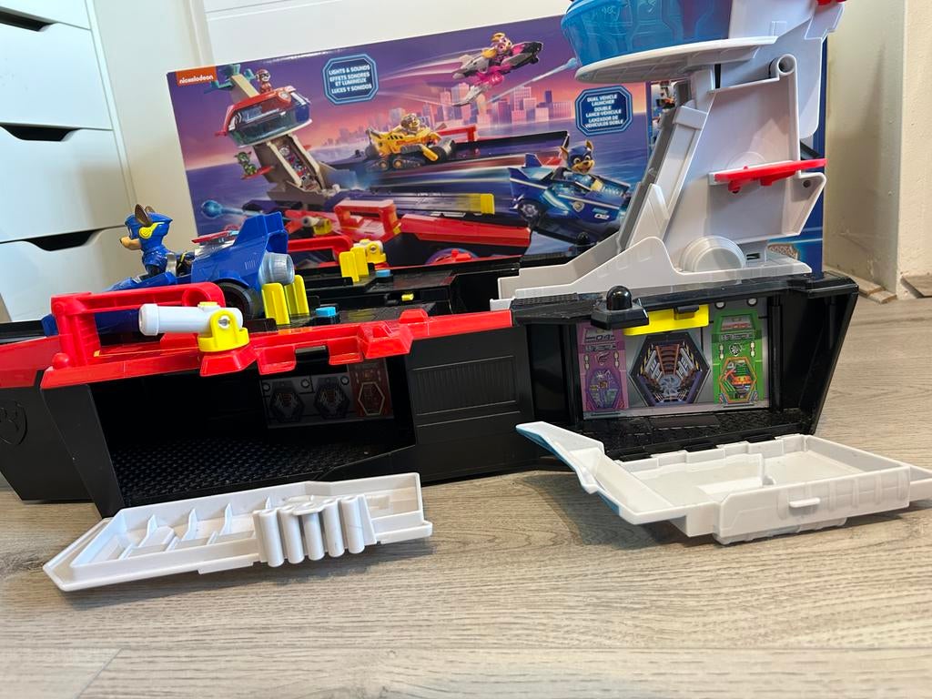 Paw Patrol Aircraft Carrier HQ - Paw Patroller, Ophalen, Nieuw, Jongen of Meisje