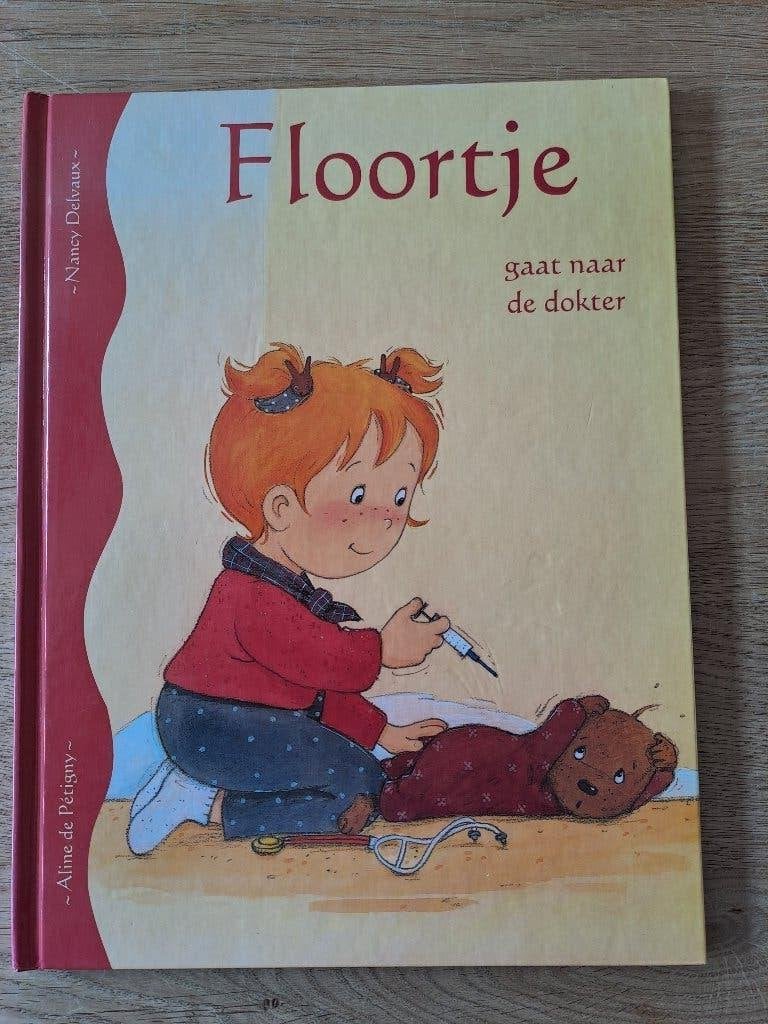 FLOORTJE GAAT NAAR DE DOKTER. NANCY DELVAUX., Gelezen, Fictie algemeen, Jongen of Meisje, Ophalen of Verzenden