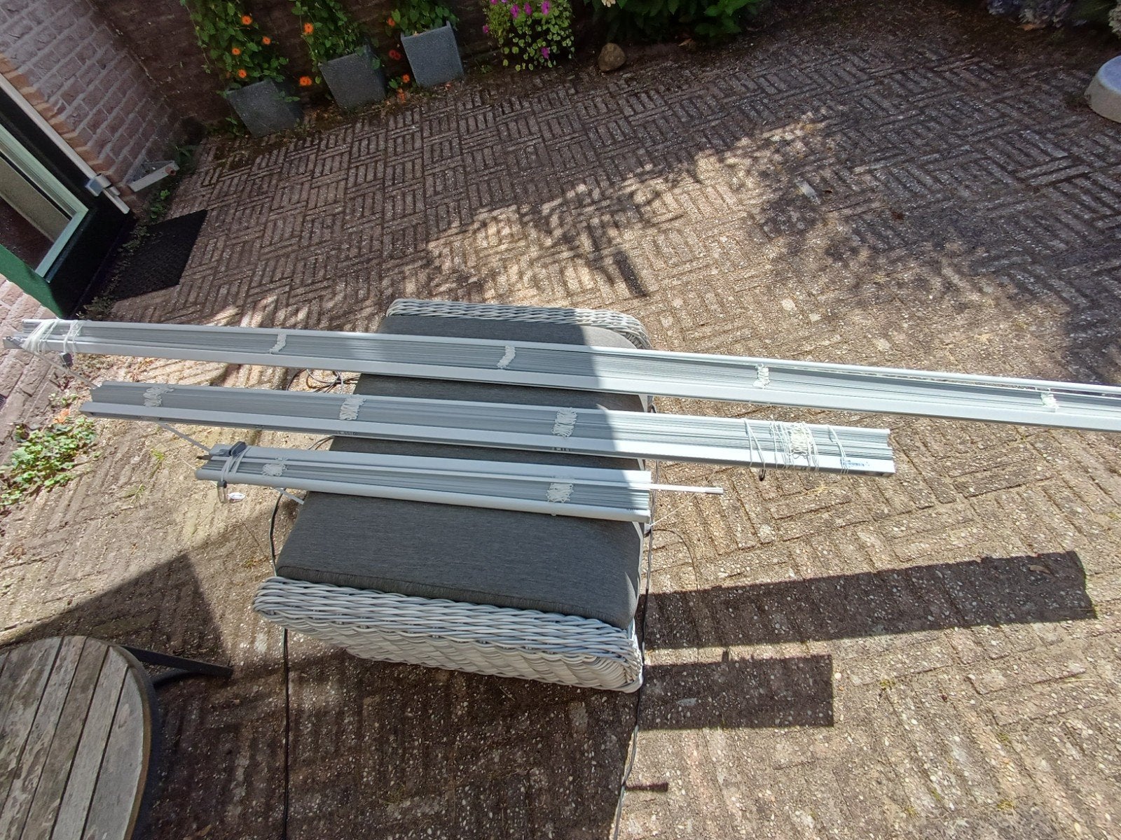 Luxaflex, Ophalen, Lamellen, Zo goed als nieuw, Koordbediening