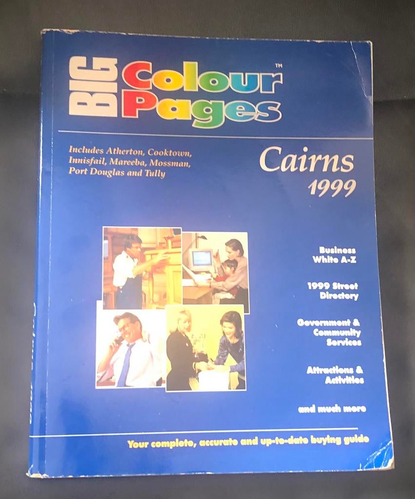 Gouden Gids 1999 van Cairns, Australië, Ophalen of Verzenden