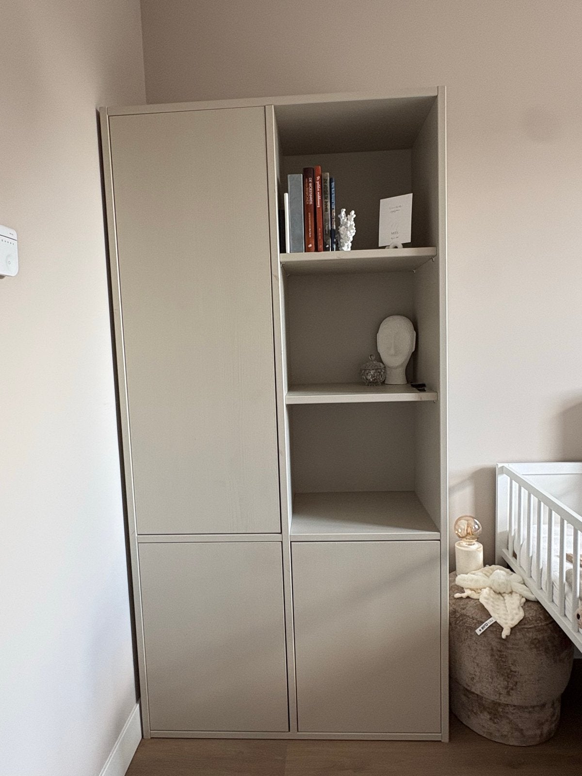 Moderne kast met deuren en planken - Zo goed als nieuw, Ophalen, 200 cm of meer, 50 tot 100 cm, Zo goed als nieuw