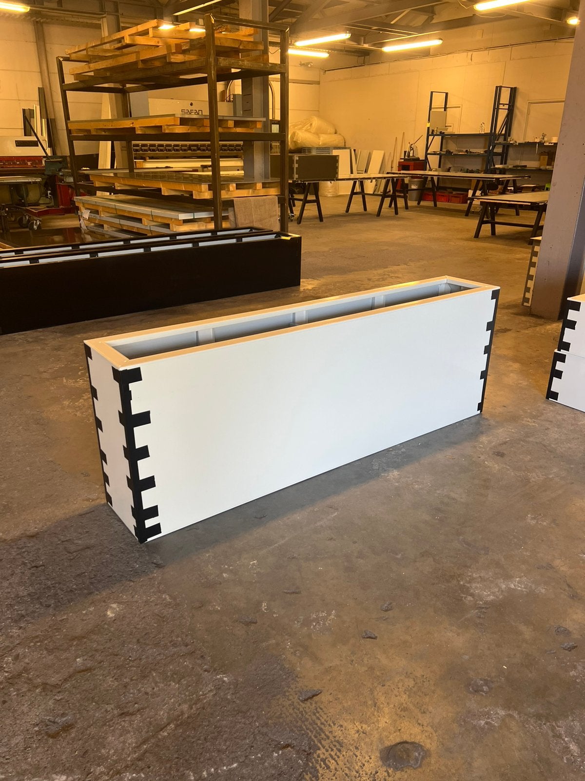 Plantenbak 200x35x70 van 350 voor 250, Tuin en Terras, Info@plantenbakkenvanstaal.nl, Nieuw, Ophalen of Verzenden, Metaal