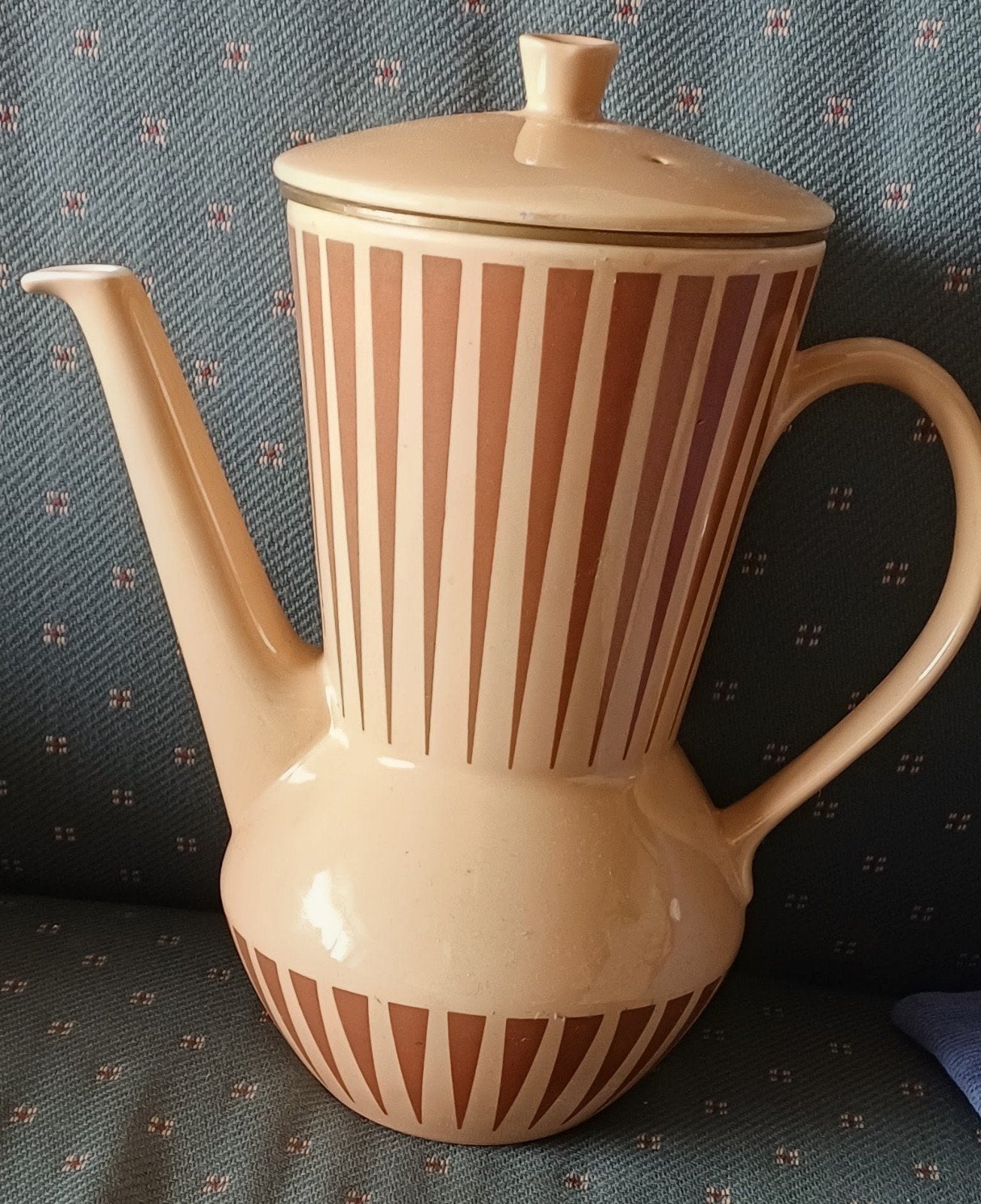 Vintage Douwe Egberts (D.E.) koffiepot, Ophalen, Overige merken, Keramiek, Overige typen