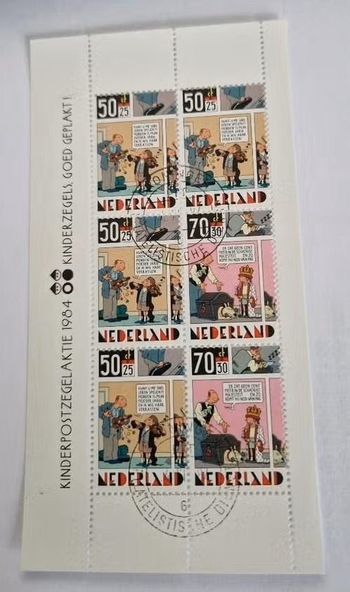 Nederland 1984 - nvph 1320 - Blok Kinderzegels  - abw, Postzegels en Munten, Postzegels | Nederland, Ophalen of Verzenden, Na 1940