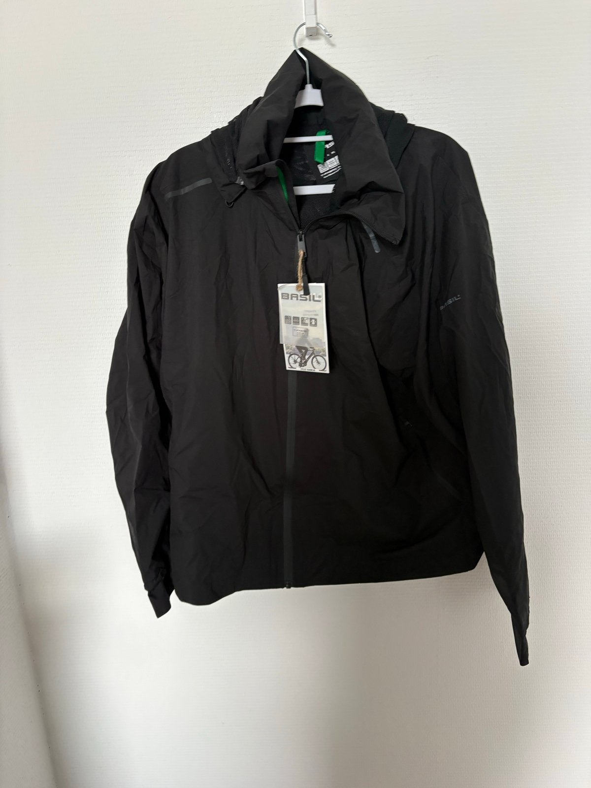 Nieuwe Basil Skane fietsregenjas heren XXXL - Zwart, Heren, Geen, Nieuw, Overige maten
