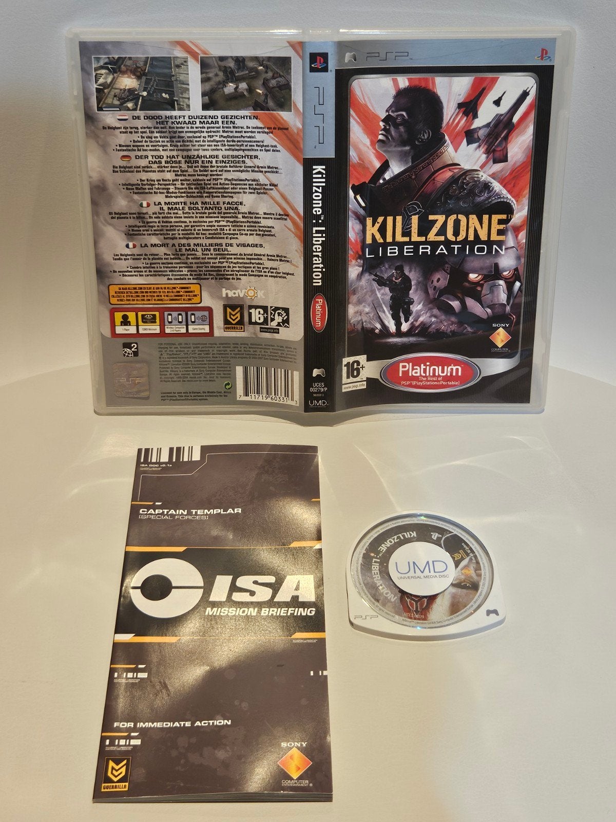 Killzone Liberation PSP, Spelcomputers en Games, Vanaf 18 jaar, Shooter, 1 speler, Ophalen of Verzenden