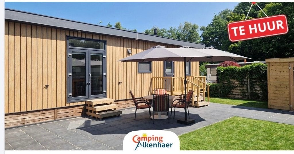Chalet te huur, In bos, Wasmachine, 2 slaapkamers, Recreatiepark