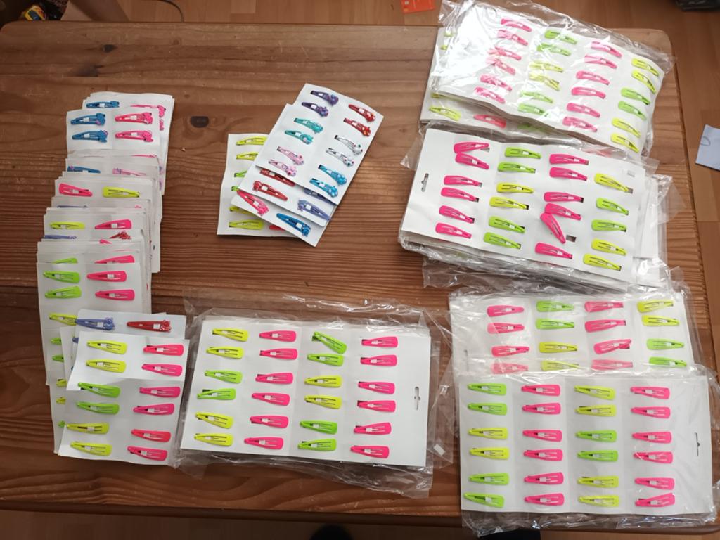 Partij haarclips - Diverse kleuren en maten, Ophalen of Verzenden, Nieuw