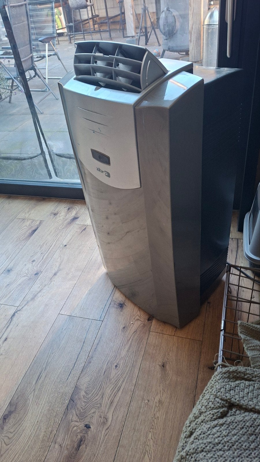Zibro Mobiele Airco P726 - Koelen en Ontvochtigen, Gebruikt, Minder dan 60 m³, 3 snelheden of meer, Ophalen of Verzenden