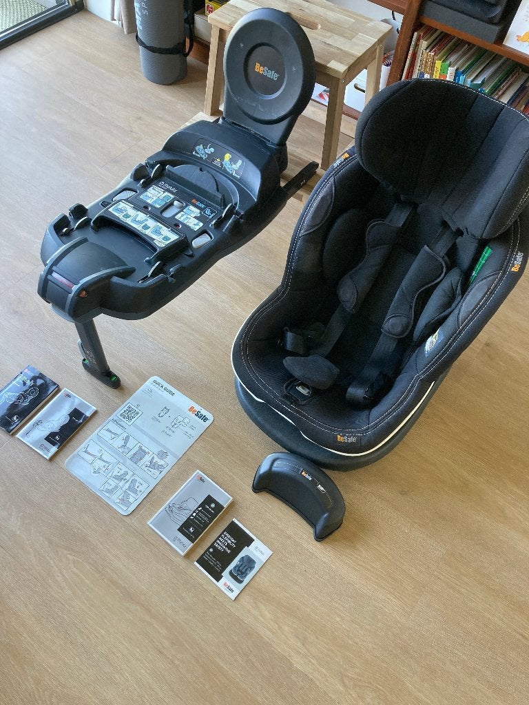Autostoel met base van BeSafe (iZi Modular i-Size), 9 t/m 18 kg, Verstelbare rugleuning, Zo goed als nieuw, Isofix