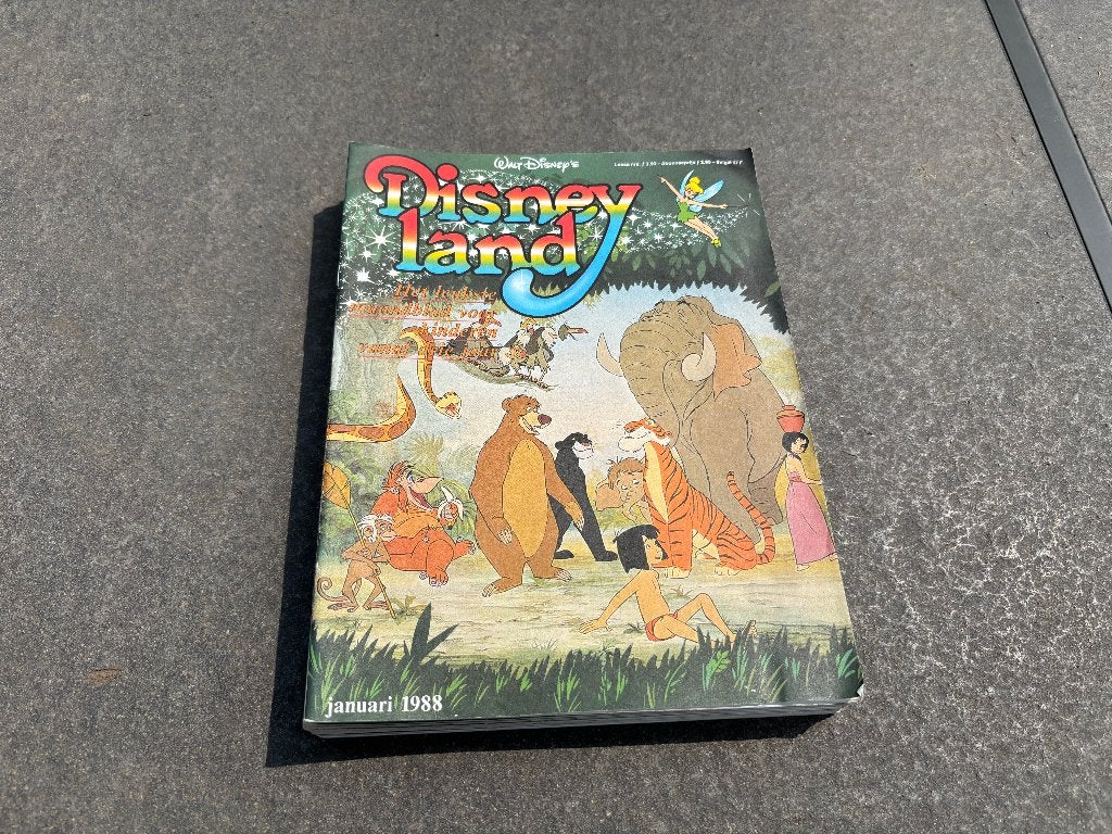 Disneyland maandblad jaargang 1988, Ophalen of Verzenden, Overige figuren, Zo goed als nieuw, Overige typen