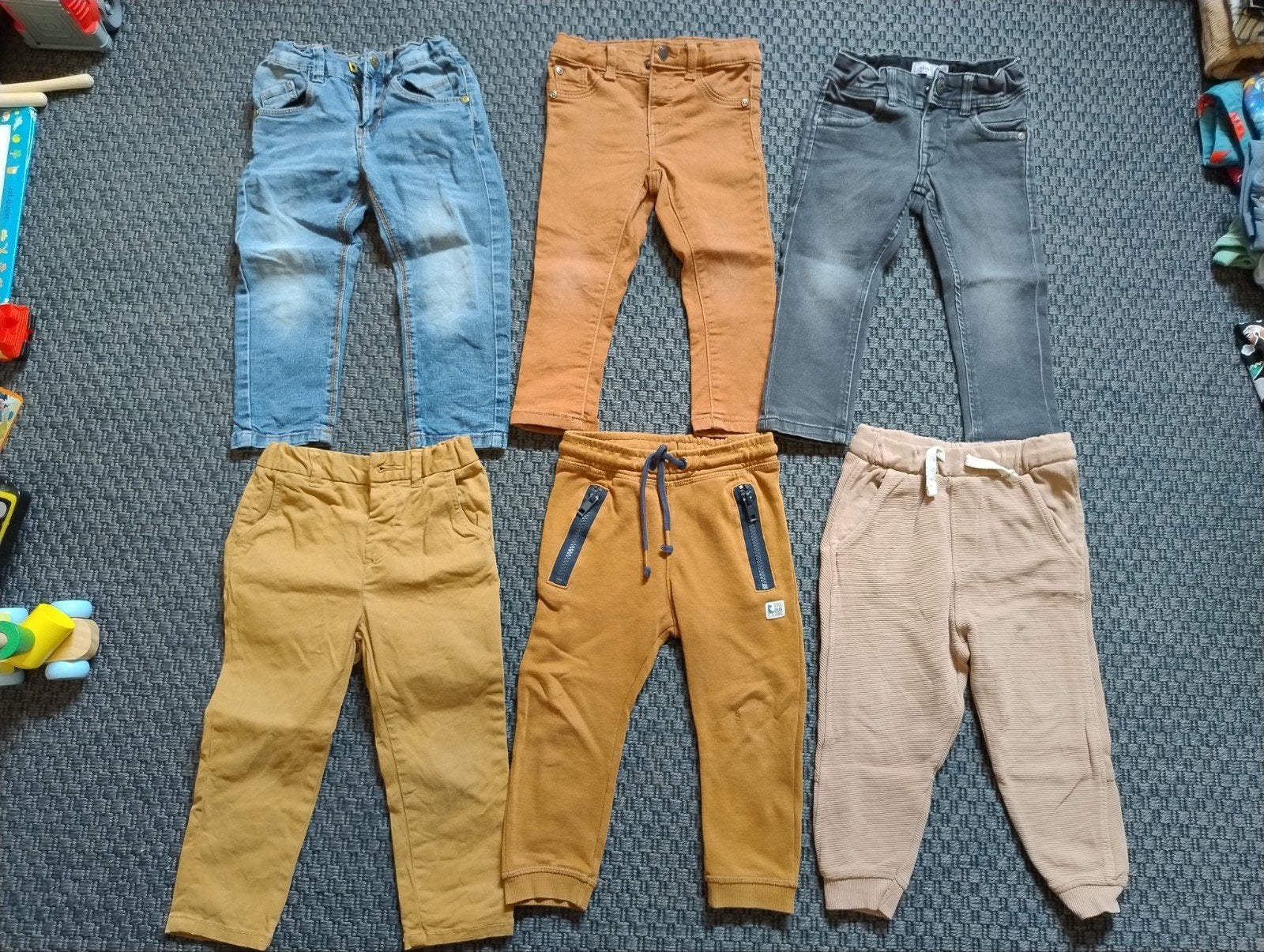 07 6x broek jongen maat 86 herfst winter, Kinderen en Baby's, Gebruikt, Broekje, Jongetje, Diverse merken