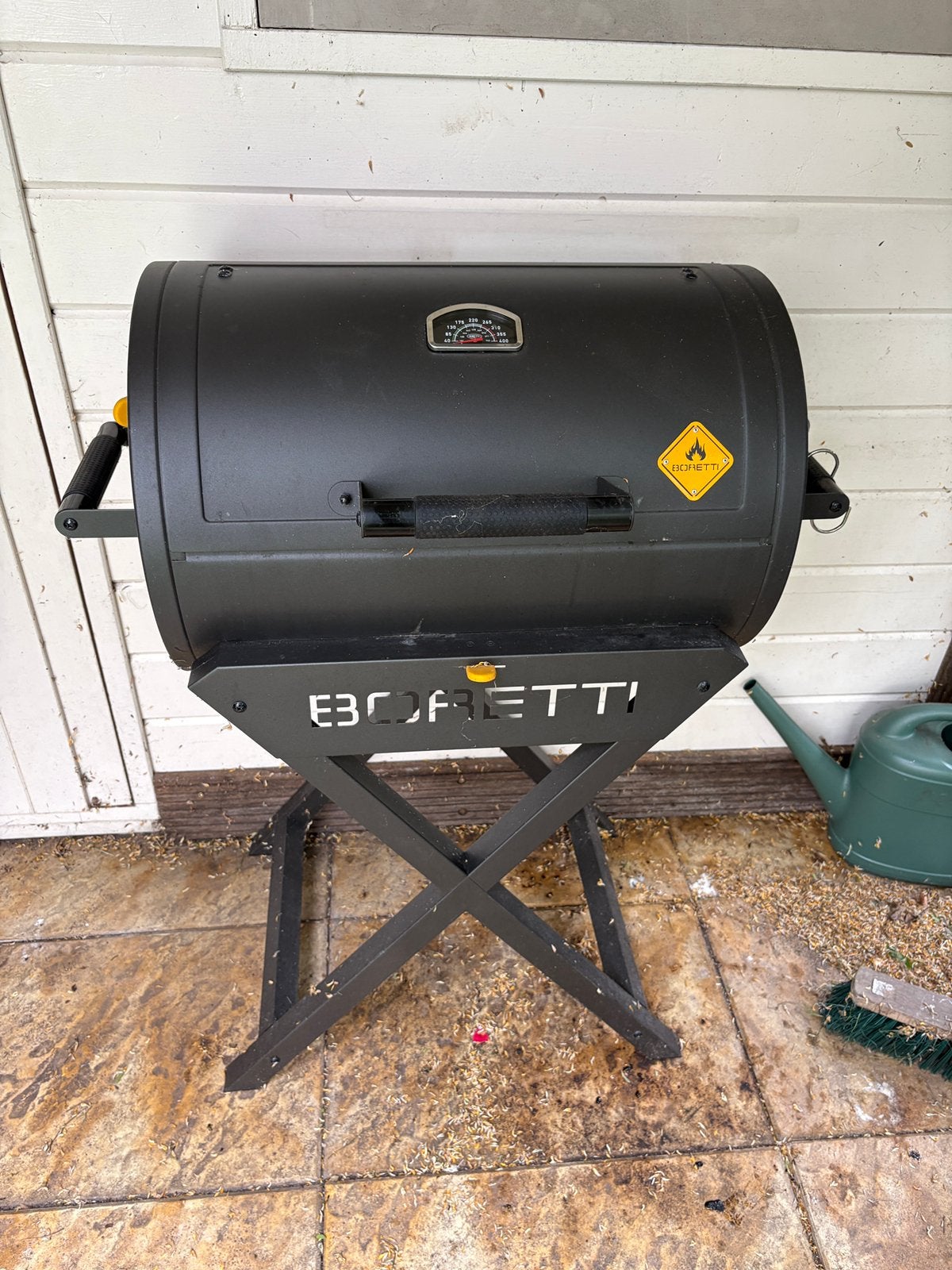 Barbecue Boretti Fratello 2.0, Tuin en Terras, Houtskoolbarbecues, Ophalen, Gebruikt
