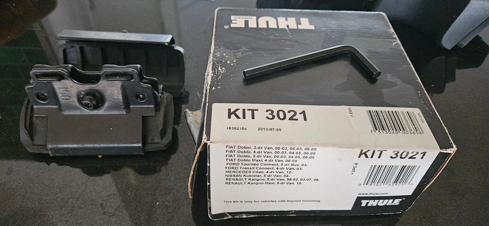 Thule Kit 3021 - Bevestigingskit voor dakdragers, Auto diversen, Dakdragers, Ophalen of Verzenden