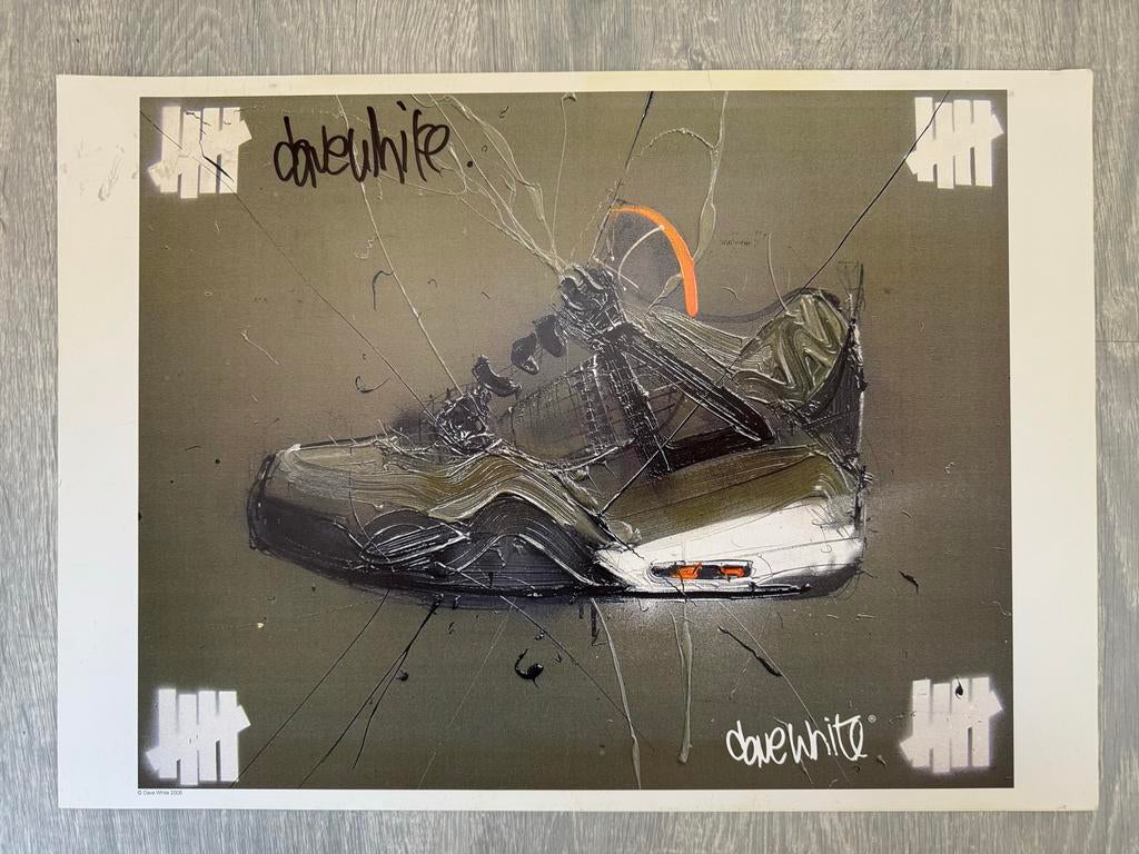 Dave White print gesigneerd en genummerd (41,cm x 29,5cm), Antiek en Kunst, Ophalen of Verzenden