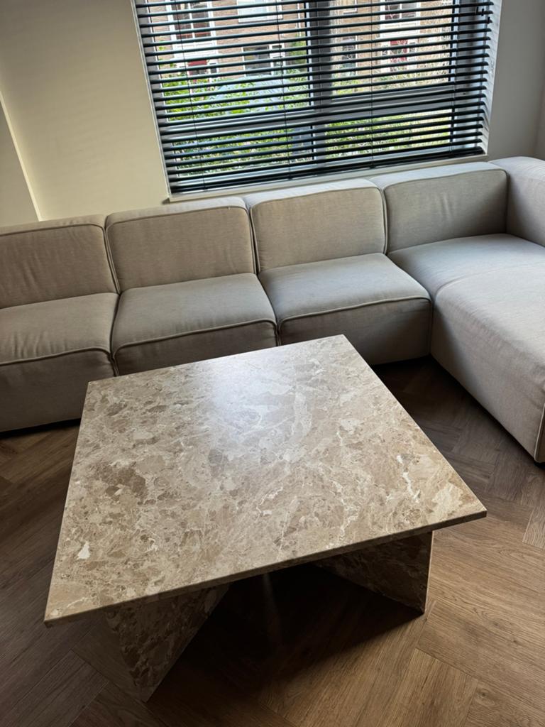 Marmere salontafel te koop, Ophalen