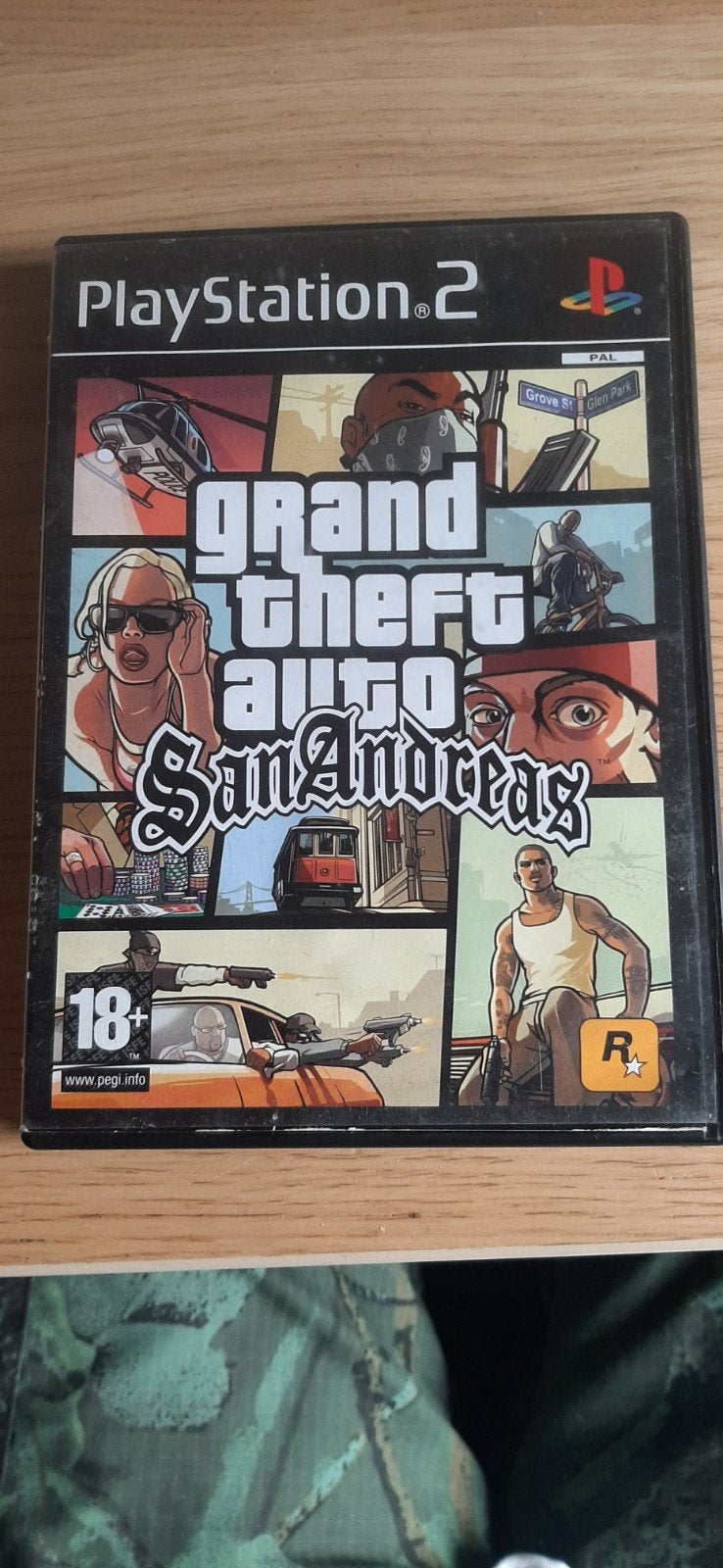 PS2 GTA San Andreas Playstation 2, Avontuur en Actie, Vanaf 18 jaar, 1 speler, Ophalen of Verzenden