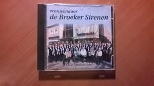 Cd Vrouwenkoor de Broeker Sirenen. O.l.v. Marinus Boer., Ophalen of Verzenden, Zo goed als nieuw, Levenslied of Smartlap