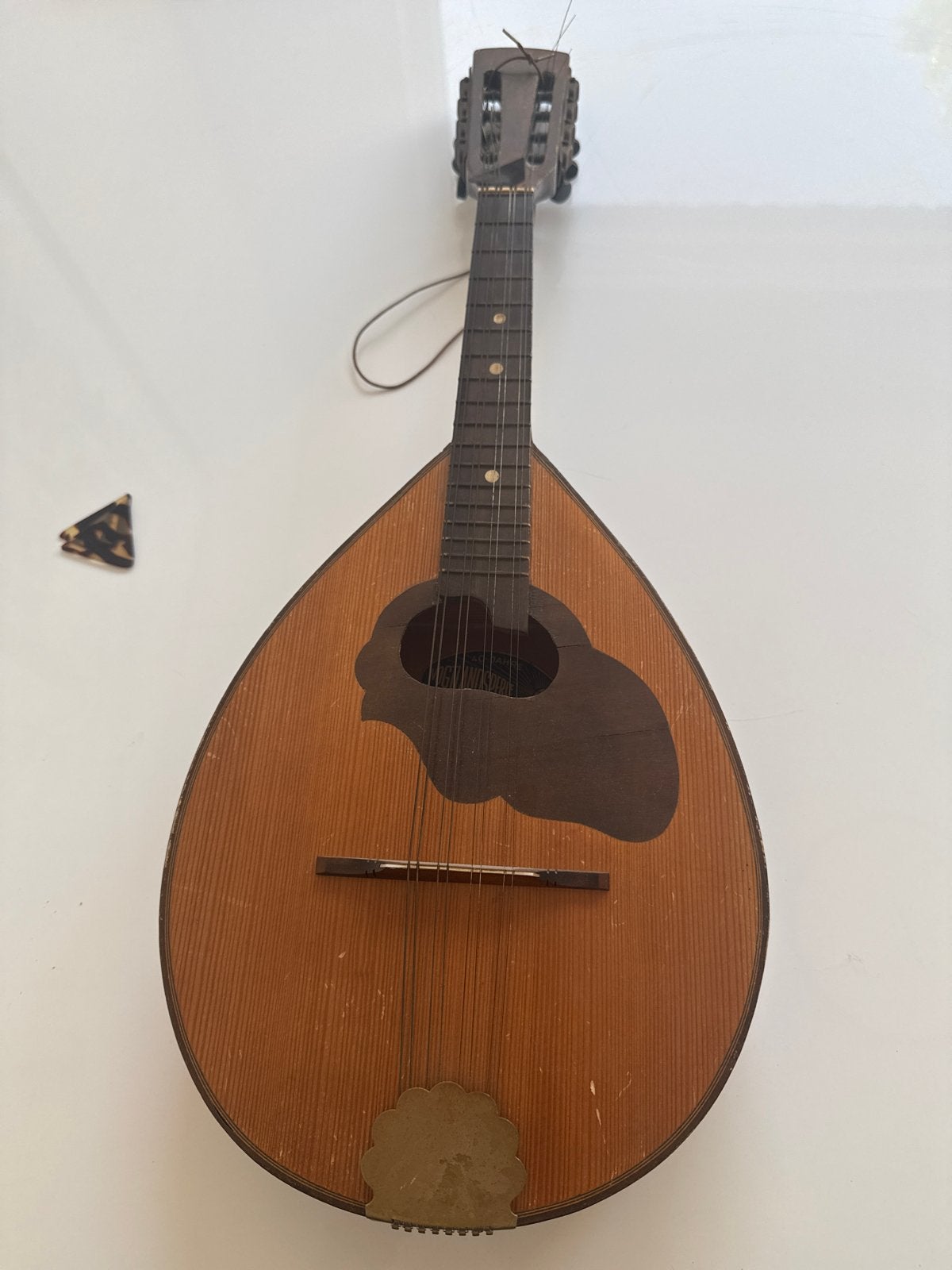 Vintage Mandoline - Vogtlandsperle - Made in Germany, Muziek en Instrumenten, Snaarinstrumenten | Mandolines, Ophalen of Verzenden
