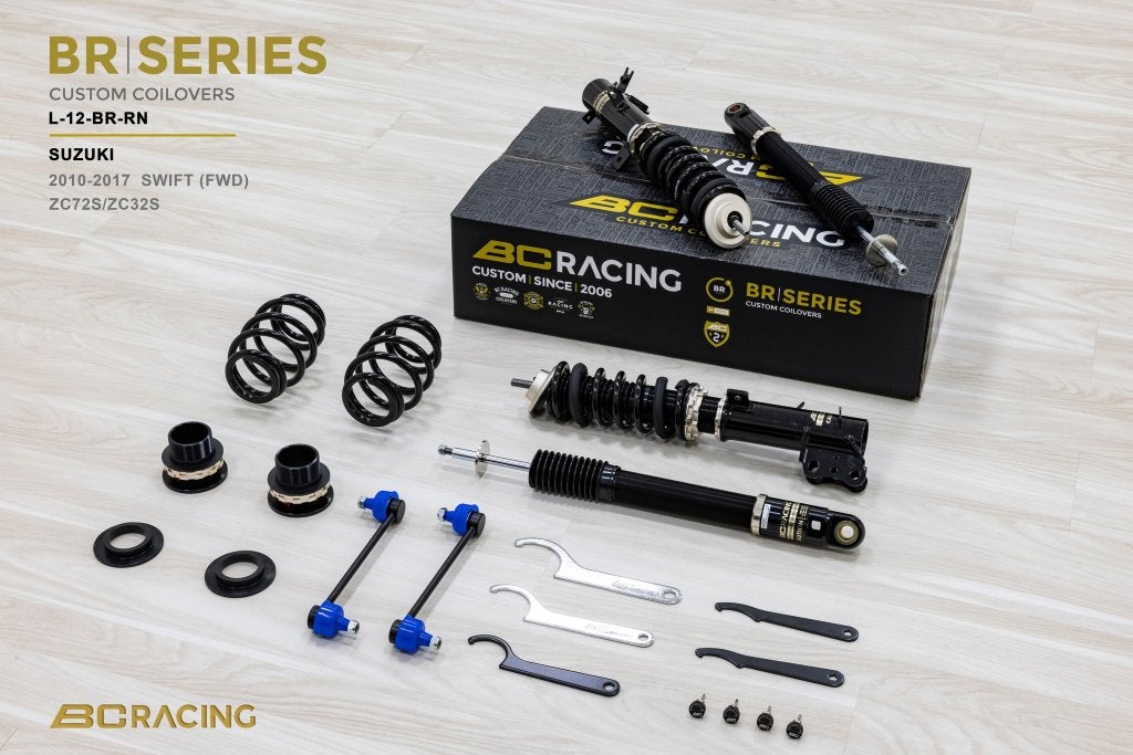 BC Racing schroefset verlaging - Suzuki Swift 10-17, Ophalen of Verzenden