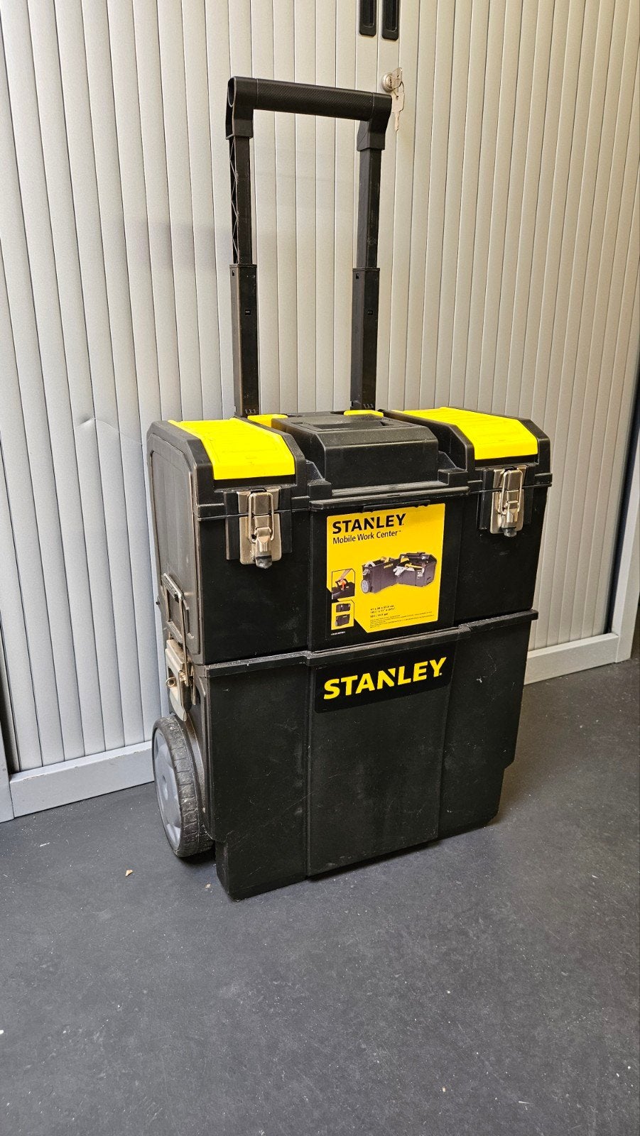 Stanley mobiele gereedschapskist, Ophalen, Gebruikt