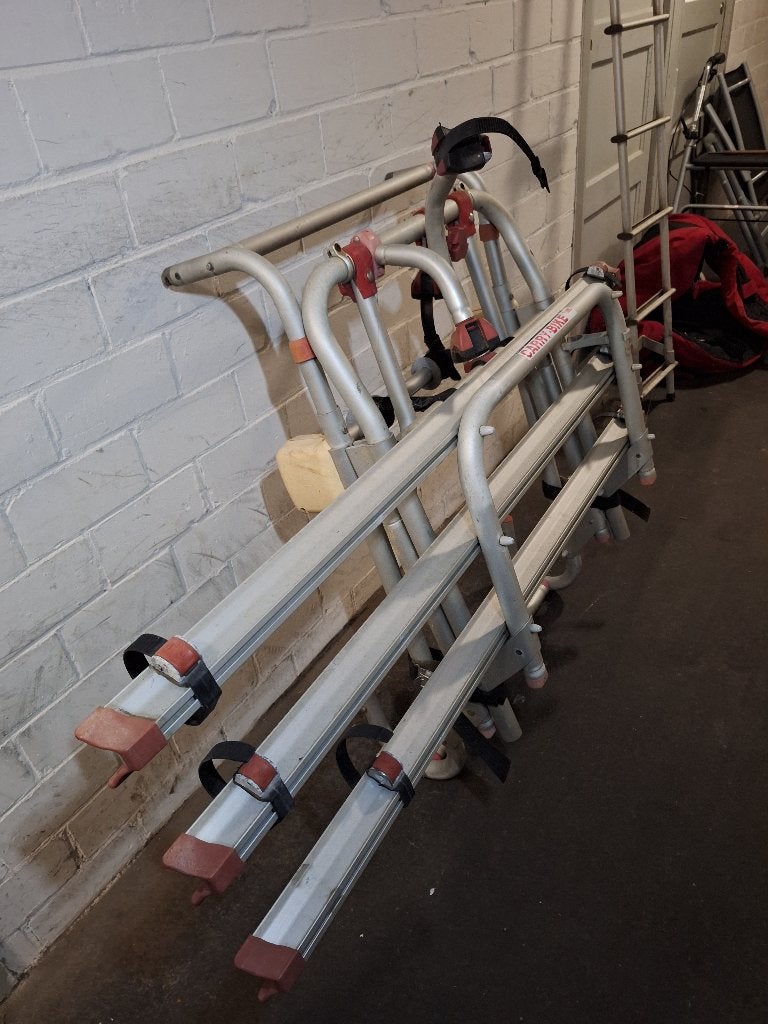Fietsendrager FIAMMA Carry Bike voor 3 fietsen, Auto diversen, Ophalen, 3 fietsen of meer, Gebruikt, Trekhaakdrager