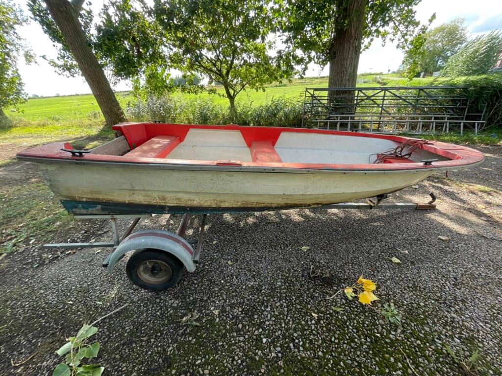 Opknapper roeiboot/visboot, Watersport en Boten, Ophalen, Overige merken, Gebruikt, Tot 1.00 meter
