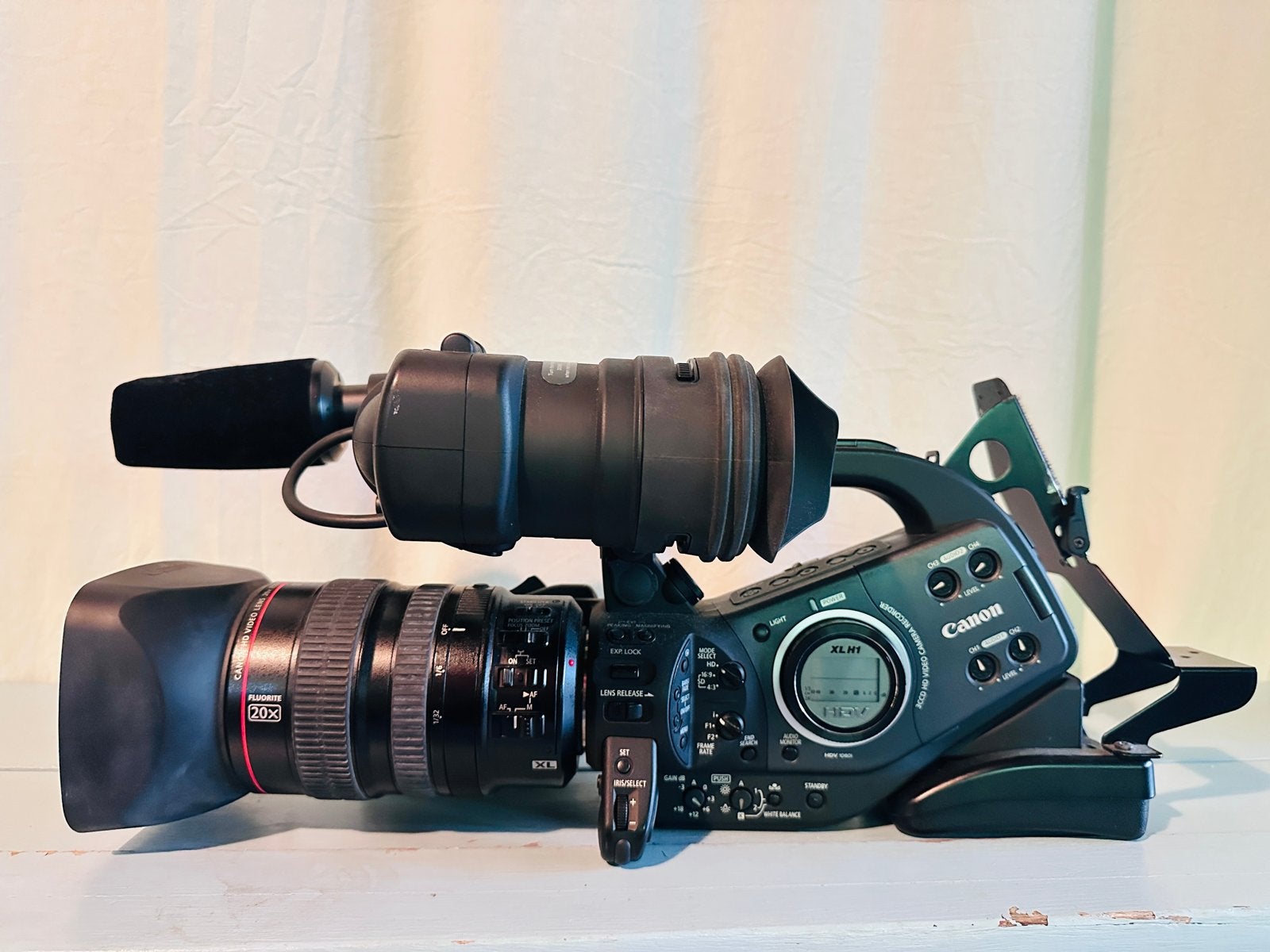 Canon XL H1 HDV Videocamera + Pelicase, Gebruikt, Canon, 20x of meer, Overige soorten