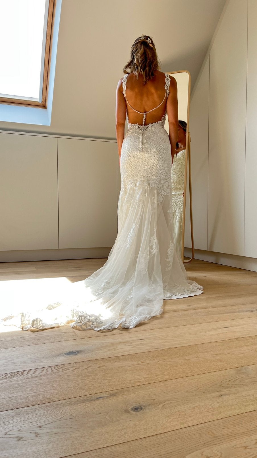 Super mooie pronovias trouwjurk maat 34, Kleding | Dames, Trouwkleding en Trouwaccessoires, Ophalen of Verzenden, Zo goed als nieuw