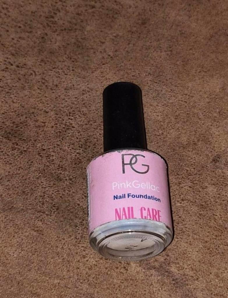 Pink Gellac Nail Foundation Nail Care, Overige kleuren, Ophalen of Verzenden, Zo goed als nieuw, Handen en Nagels