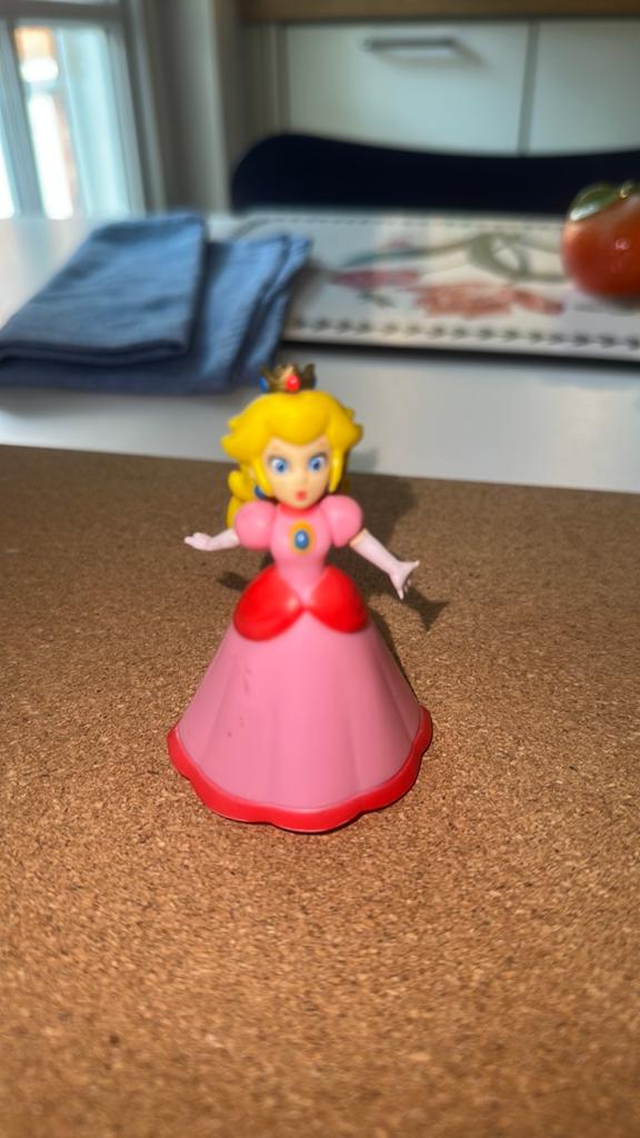 Prinses Peach figuur - Super Mario, Ophalen of Verzenden, Gebruikt, Overige typen