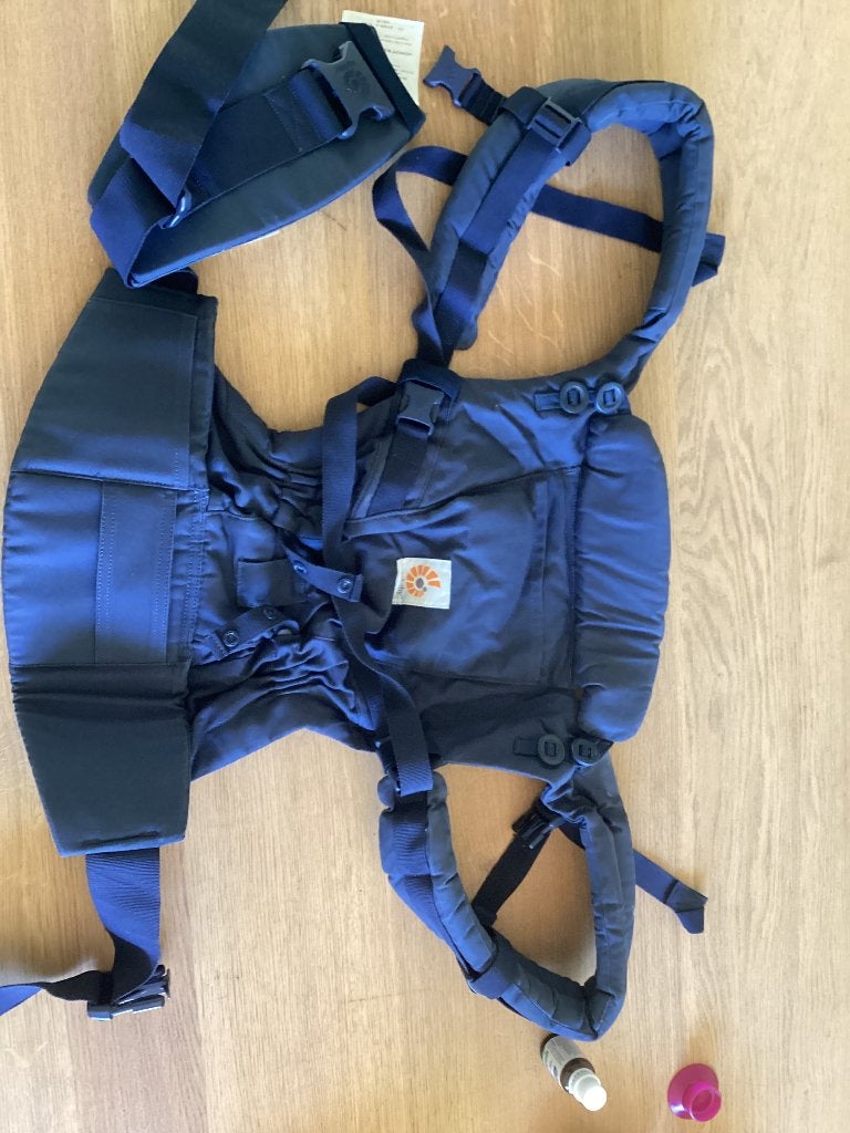 Draagzak - ergobaby adapt, kleur midnight blue, Kinderen en Baby's, Babydragers en Draagdoeken, Overige merken, Buik of Rug, Ophalen of Verzenden