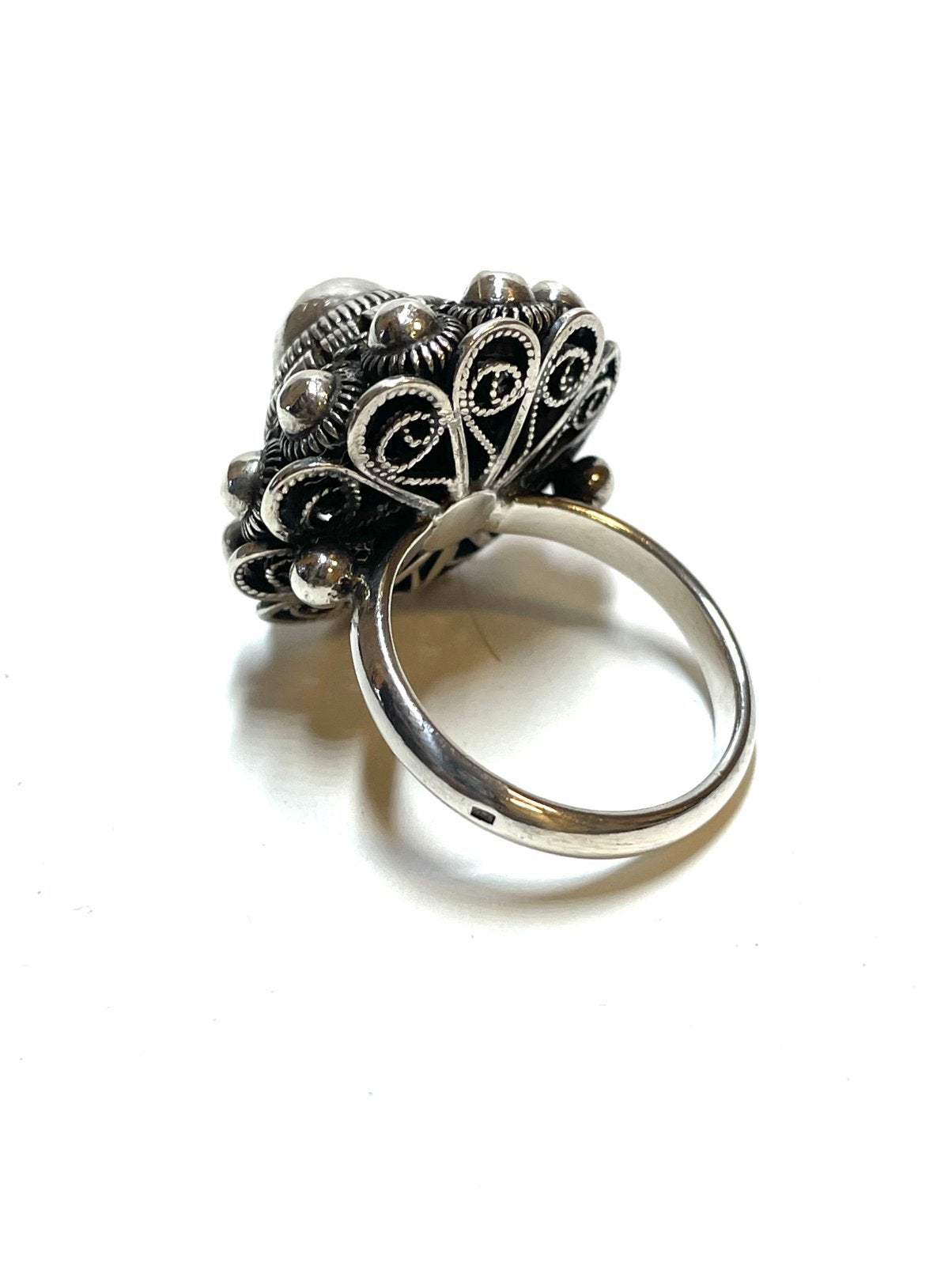 835 zilveren Zeeuwse knoop ring, 18 tot 19, -, -, Ophalen of Verzenden