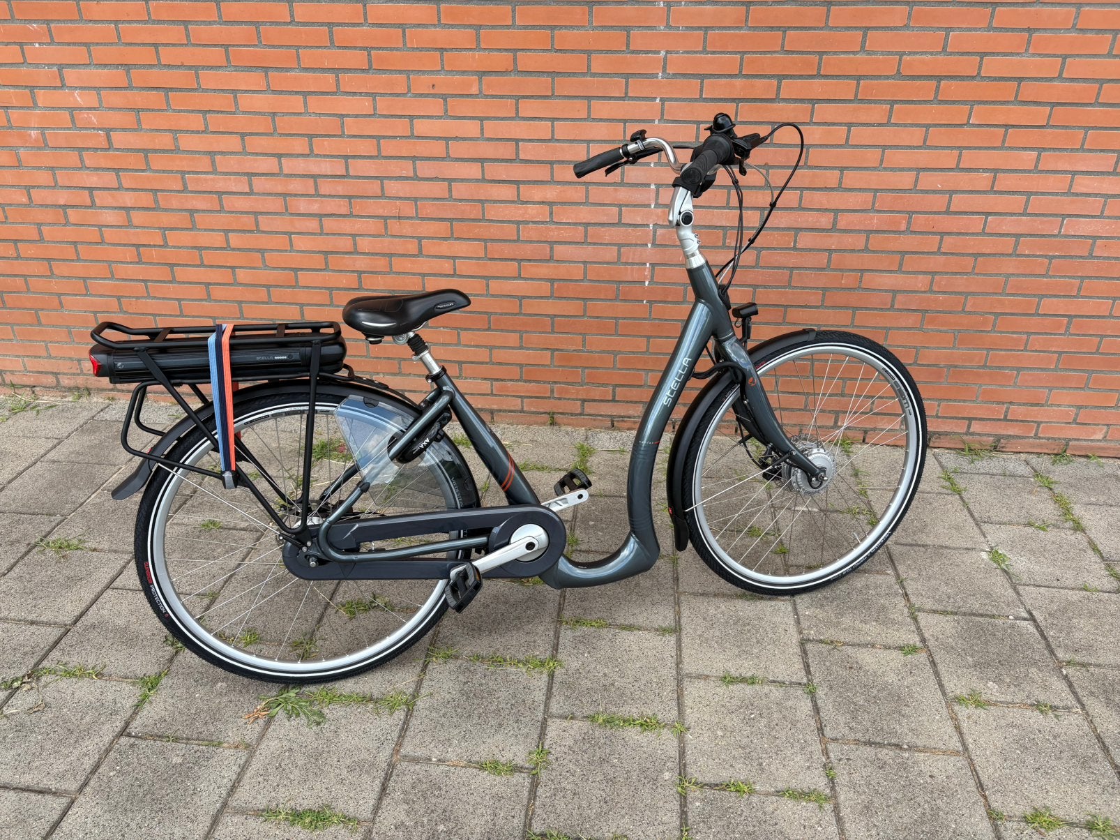 Stella Nantes e-bike  blue/zGrey  uit 2023  met 94 km, Zo goed als nieuw, 47 tot 51 cm, 50 km per accu of meer, Ophalen