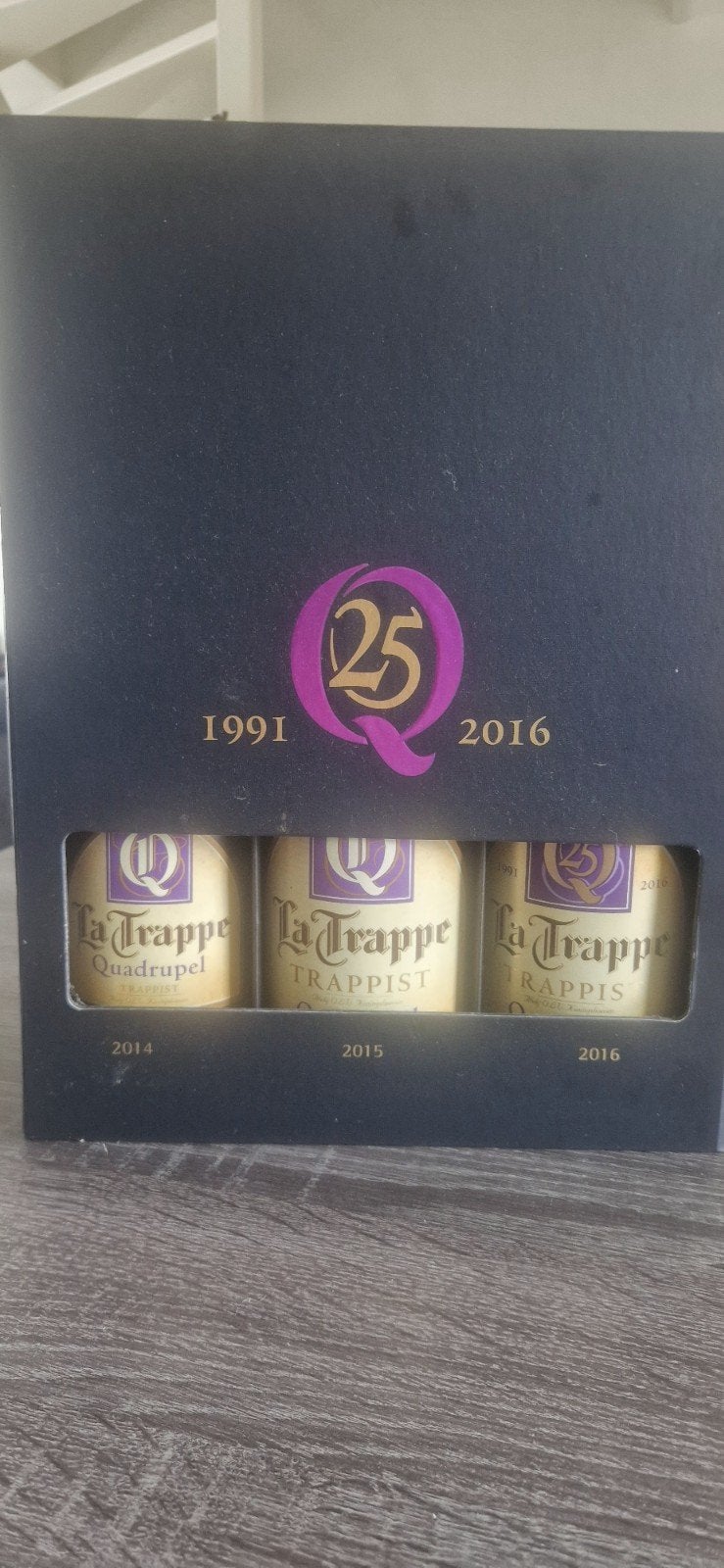 La Trappe Quadrupel 25 Jaar Jubileum Collectie (2014-2016), Ophalen, Nieuw, Flesje(s), La Trappe