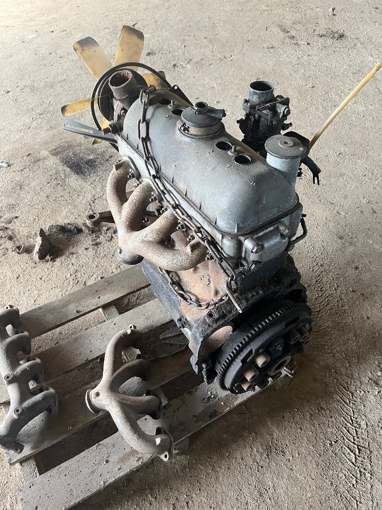 Citroën Hy H 72 motorblok, compleet met aanbouwdelen, Ophalen of Verzenden, Gebruikt, Citroën