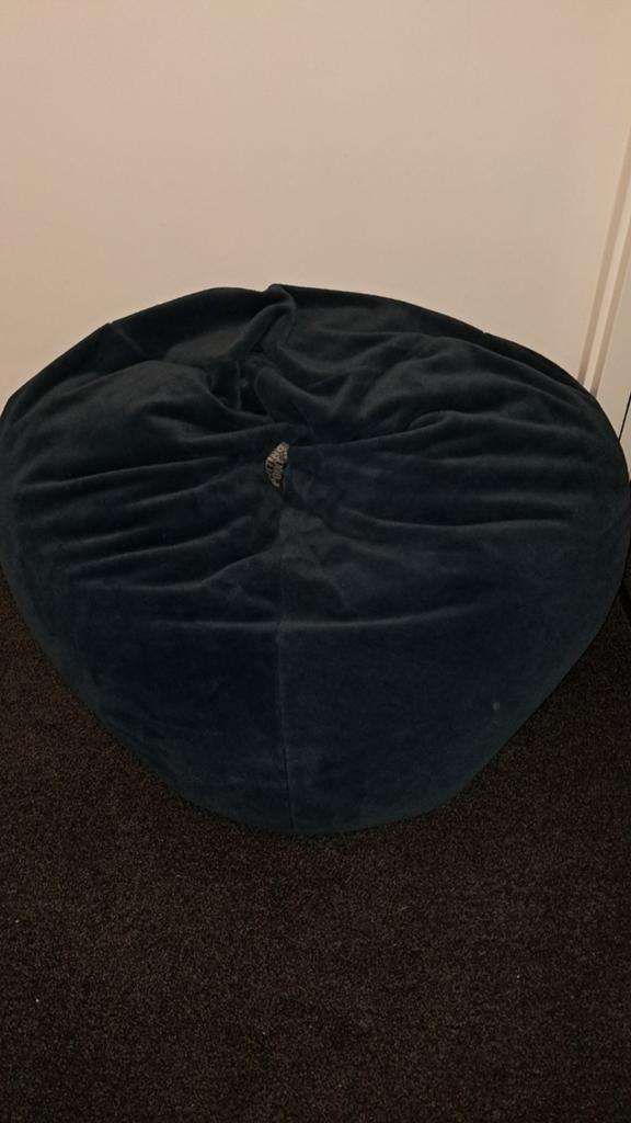 Beanbag zitzak, Ophalen, Zo goed als nieuw, Blauw, Zitzak